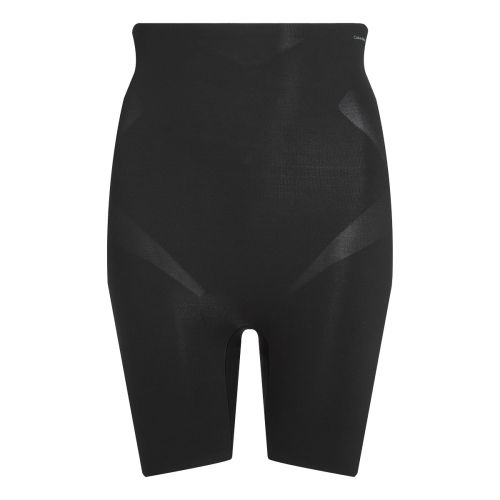 Calvin Klein Dames Shapewear Stay Put Seamless Mid Thigh Short 1Pack Zwart