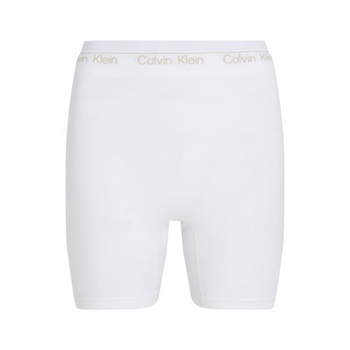 Calvin Klein Dames Shapewear Icon Cotton Seamless Mid Thigh Short 1Pack Wit