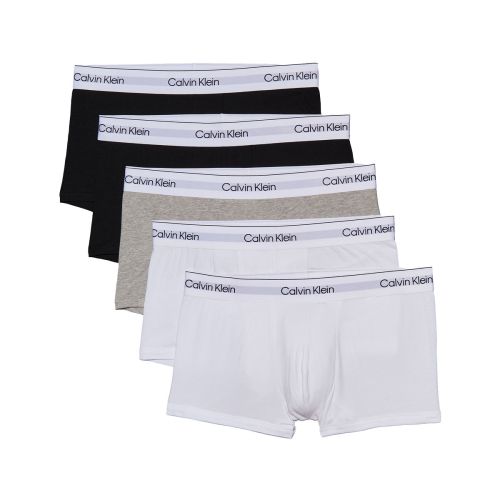Calvin Klein Ondergoed 5Pack Low Rise Trunk Zwart/wit