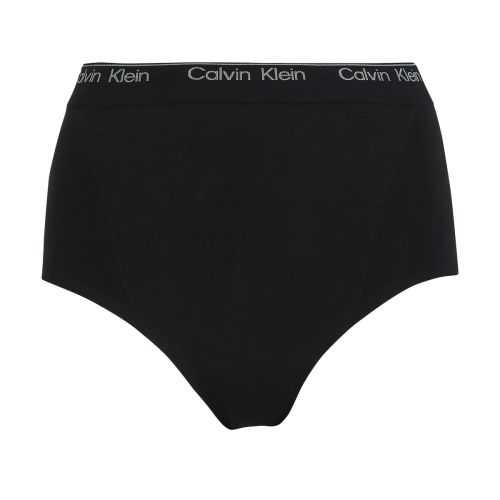 Calvin Klein Dames Shapewear Icon Cotton Seamless Tailleslip 1Pack Zwart