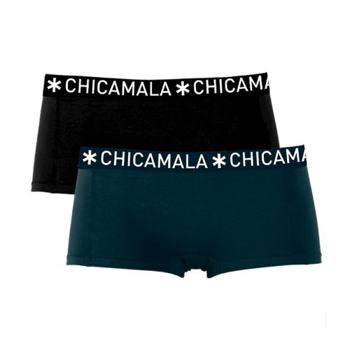 ChicaMala Meisjes Short 2Pack SOLID 23J