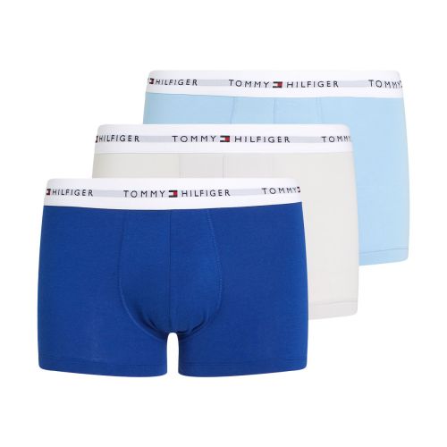 Tommy Hilfiger Ondergoed 3Pack Trunk Blauw 0WH