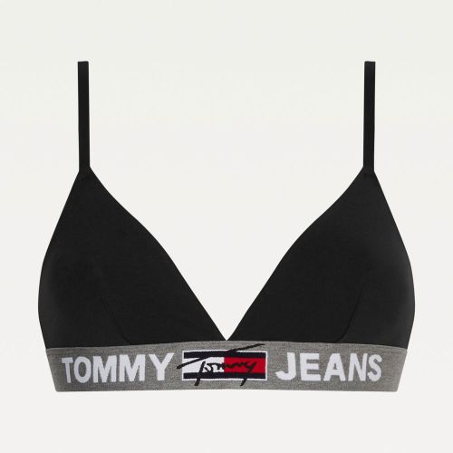 Tommy Hilfiger Women Triangle Bralette UN Black