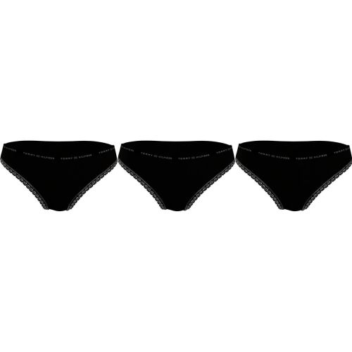 Tommy Hilfiger Women 3Pack Bikini Black