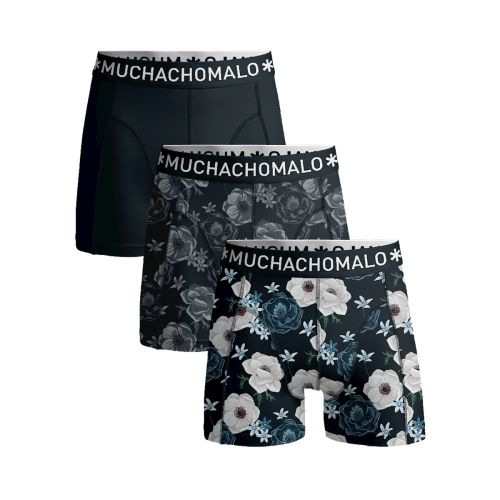 MuchachoMalo Heren Boxershorts 3Pack Floral