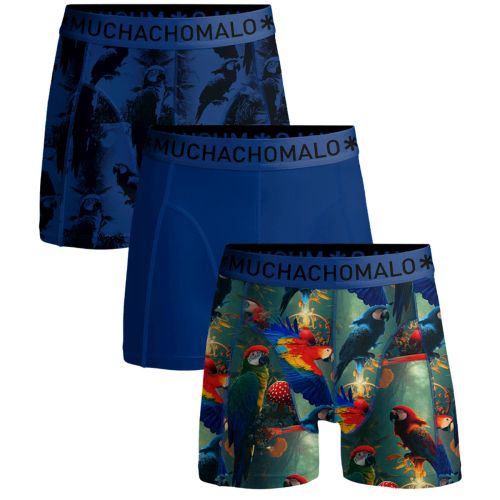 MuchachoMalo Jongens Boxershort 3Pack Papagayo