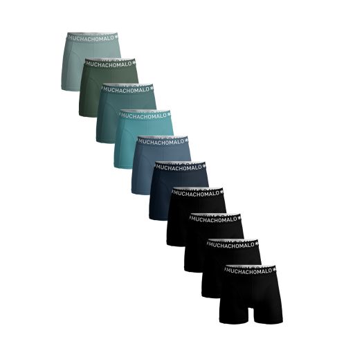 MuchachoMalo Heren Boxershorts 10Pack Solid 894 SUPER ACTIE