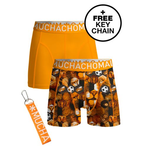 MuchachoMalo EK Nederland Duopack Heren Boxershorts incl keychain
