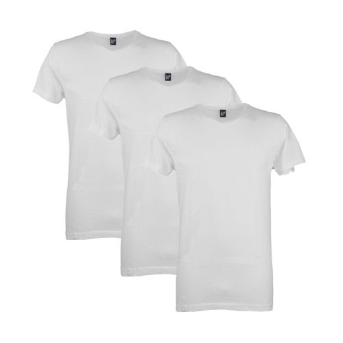 Alan Red V-Shirt West Virginia 3Pack Wit