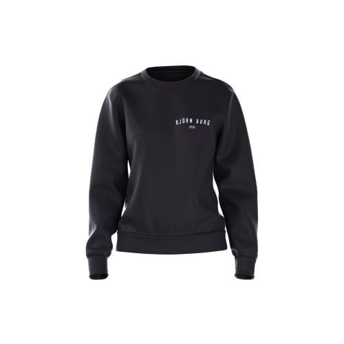 Bjorn Borg Dames BB CREW trui LOGO 1ST Black Beauty BK001