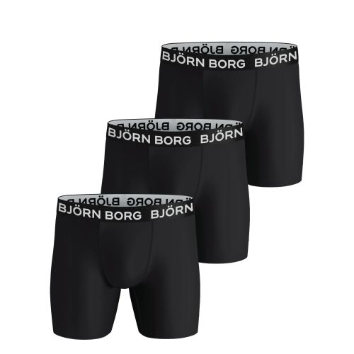 Bjorn Borg Heren Boxershort 3Pack Performance Black MP001