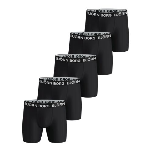 Bjorn Borg Heren Boxershort 5Pack Performance Black MP001