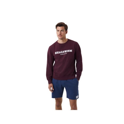 Bjorn Borg Heren Sthml Crew Sweater Winetasting Red RD006