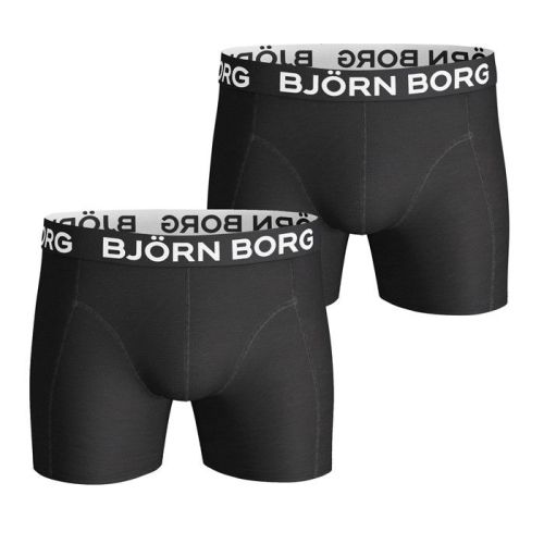 Björn Borg heren 2pack zwart