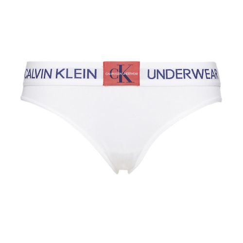 Calvin Klein dames bikini slip monogram wit