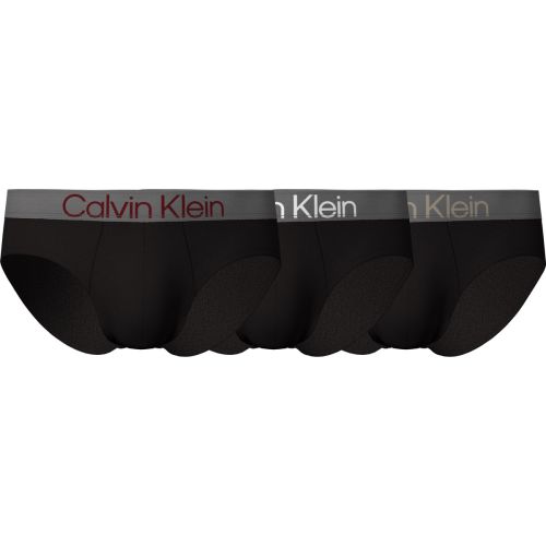 Calvin Klein Heren Heup Slip 3Pack Zwart 6IE