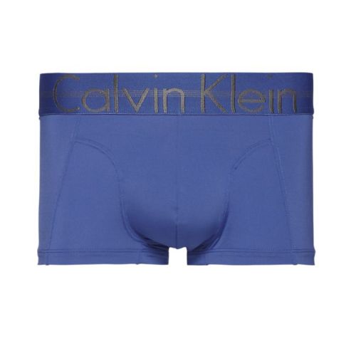 Calvin Klein heren Microfiber lowrise Trunk Blue Nova