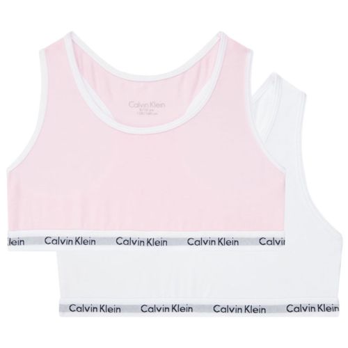 Calvin Klein Intense Power Bralette 2Pack White Romantic Pink
