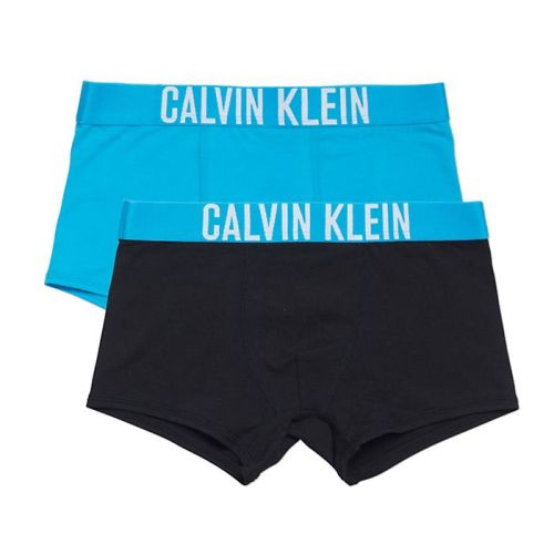 Calvin Klein jongens boxershorts 2pack Hawaiian Ocean / Black