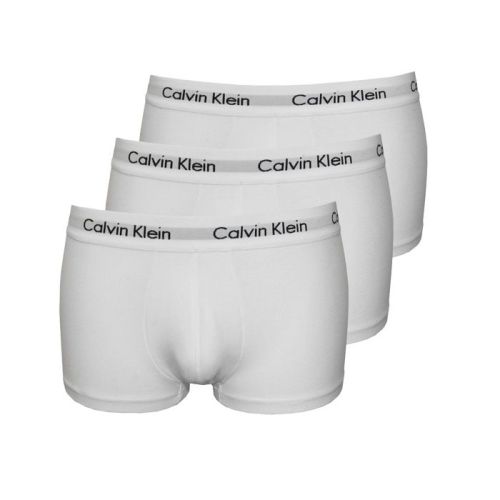 Calvin Klein Ondergoed White 3 pak low rise trunk
