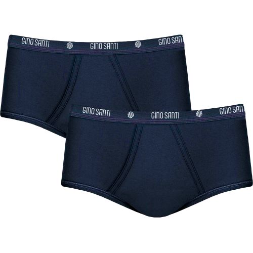 Gino Santi Heren Classic Maxi slip 2pack Navy