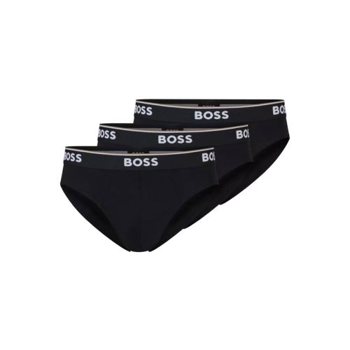 Hugo Boss Brief Slip Power 3Pack Zwart