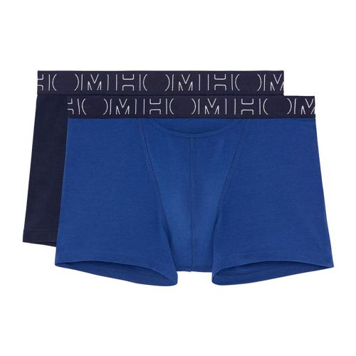 HOM H01 Boxer Briefs 2Pack Boxerlines 2 Navy Blauw V001