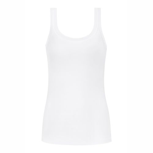 MEY Dames Top Modal Lace Wit 1110071