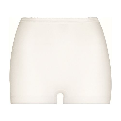 MEY Dames Page Slip Merino Wol Serie Exquisite Wit 67304 - Maat : 40- Kleur : Wit