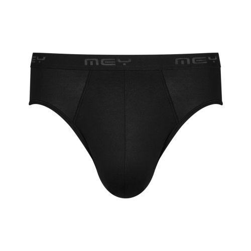 MEY Heren Software Slip Jazz-Pants Highleg Brief Zwart 42541 - Maat : S (4)- Kleur : Zwart