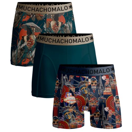 MuchachoMalo 3Pack Las Vegas Japan Jongens Boxershorts