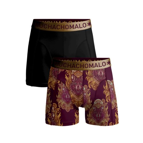 MuchachoMalo Cotton Modal Wolf 2Pack Heren Boxershorts