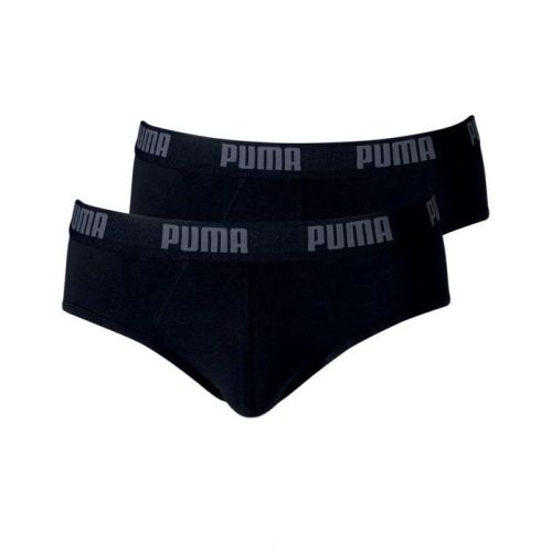 Puma Heren slips Basic black 2Pack