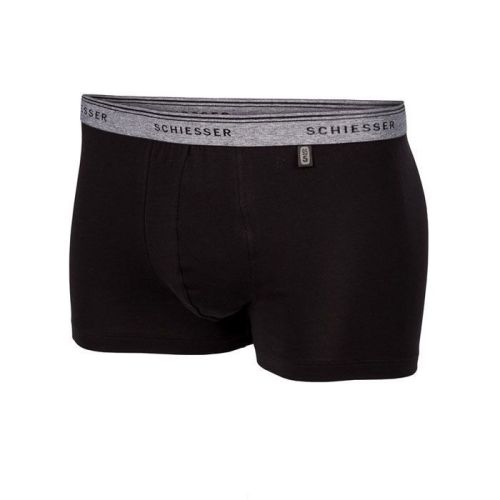 Schiesser heren 95/5 short zwart