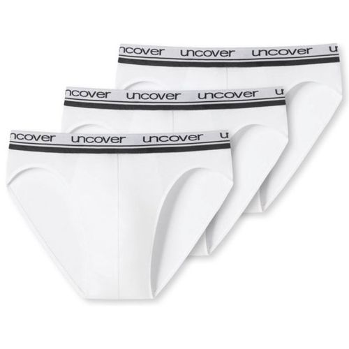 SCHIESSER Uncover Heren Midi Slip 3Pack Wit