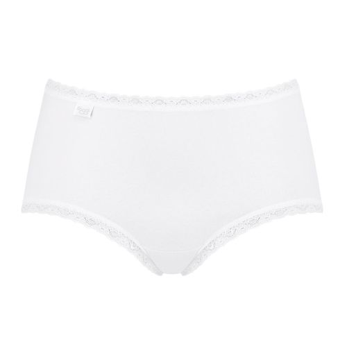 Sloggi 24/7 Cotton Lace Midi Slip Wit