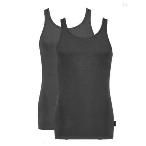 Sloggi Men 24/7 2Pack Hemd Zwart