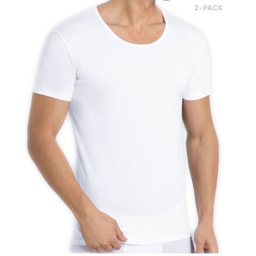 Sloggi Men 24/7 2Pack T-shirt Wit
