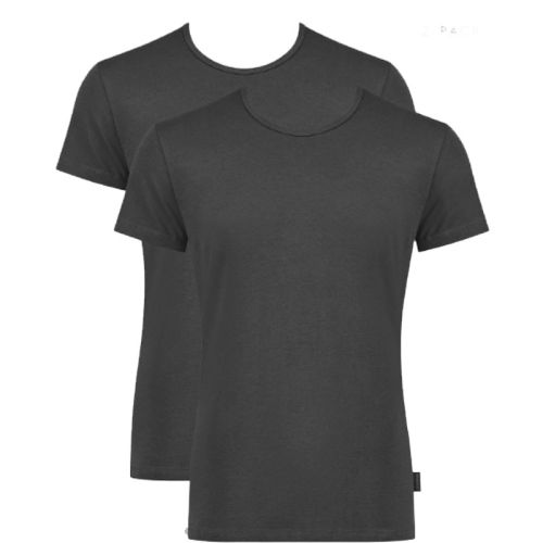 Sloggi Men 24/7 2Pack T-shirt Zwart