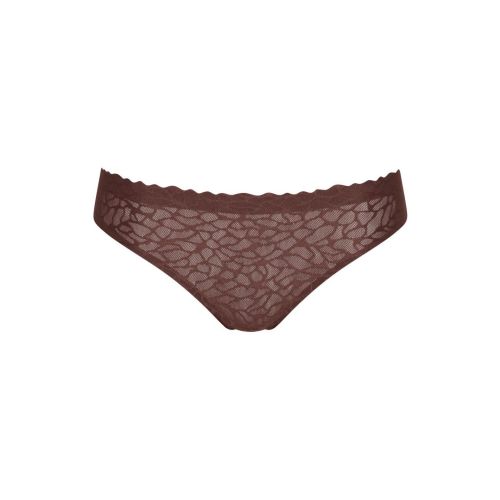 Sloggi Zero Feel Lace 2.0 Brazil Panty Ebony Brown