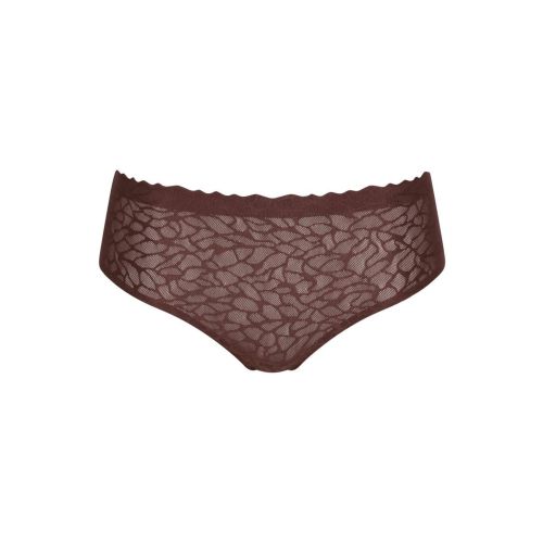 Sloggi Zero Feel Lace 2.0 High Waist Ebony Brown