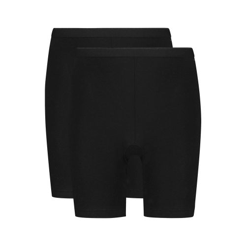 Ten Cate Dames Basics Long Shorts 2Pack Zwart