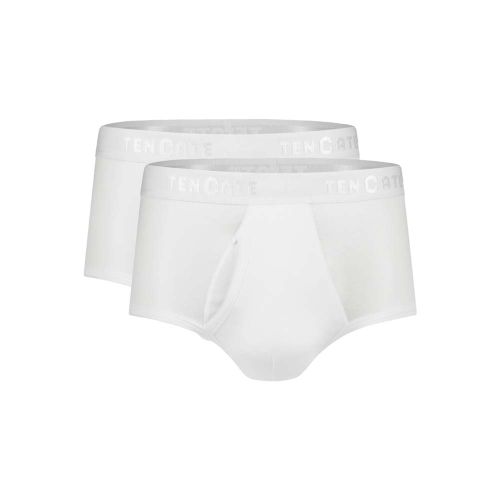 Ten Cate Heren Basics Classic Brief Cotton Stretch 2Pack Wit