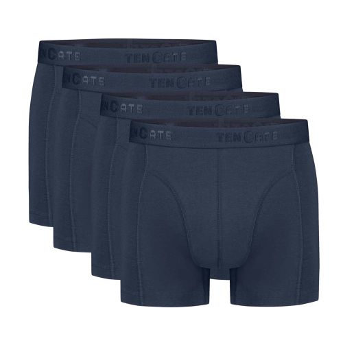 Ten Cate Heren Basics Shorts Cotton Stretch 4Pack Navy