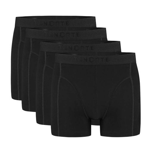 Ten Cate Heren Basics Shorts Cotton Stretch 4Pack Zwart