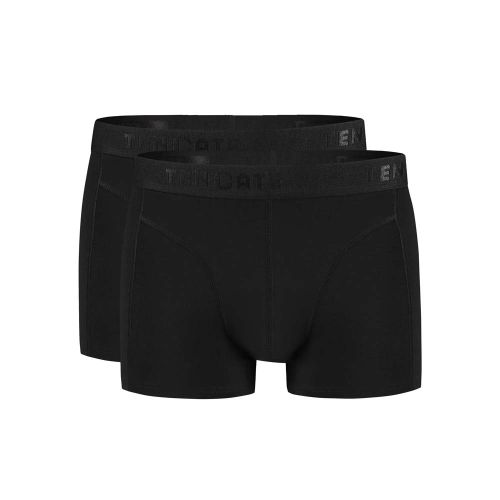 Ten Cate Heren Basics Shorty Cotton Stretch 2Pack Zwart