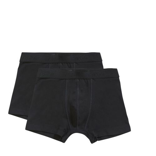 Ten Cate Jongens Boxershort 2Pack Cotton Stretch Black