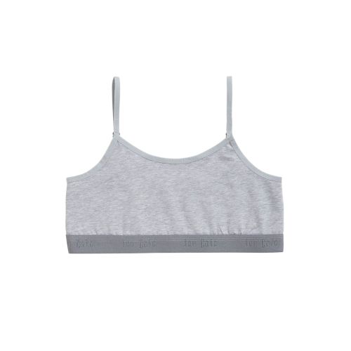 Ten Cate Meisjes Soft Top Cotton Stretch Light Grey Melee