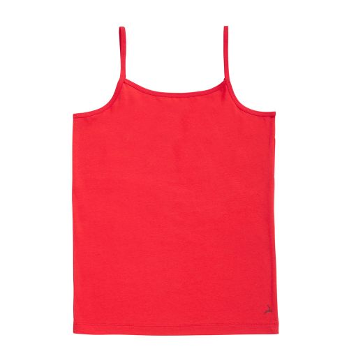 Ten Cate Meisjes Spaghetti Hemd Cotton Stretch Red