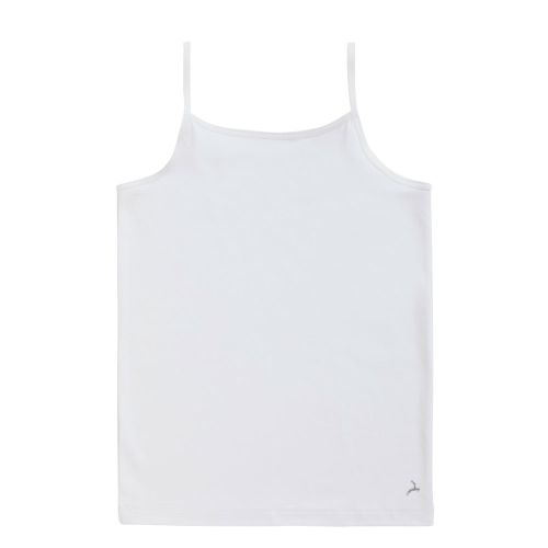 Ten Cate Meisjes Spaghetti Hemd Cotton Stretch White